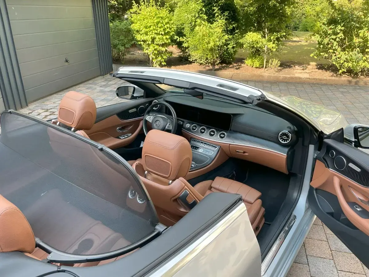 Gebraucht Mercedes E200 184 PS (135 kW) 2018 Silber Cabrio