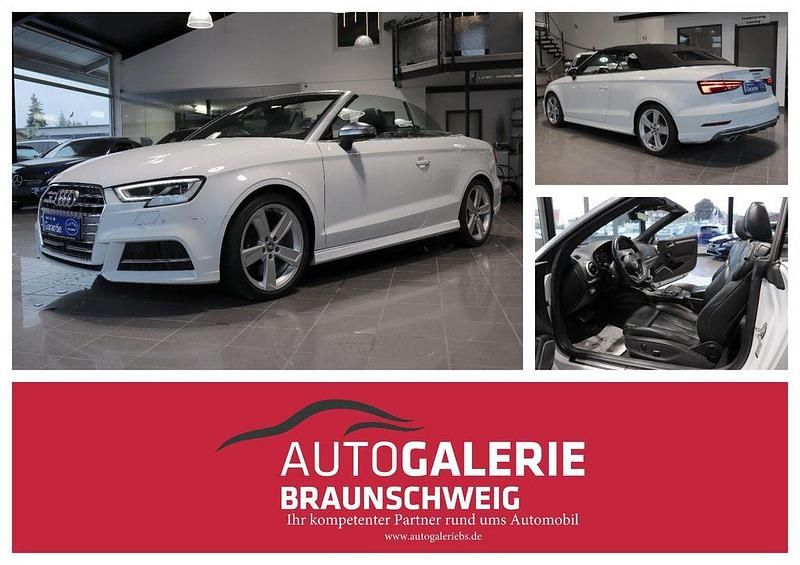 Weiß Gebraucht 2019 Audi S3 Cabriolet Sport Cabrio | 30.900 € (Superpreis) - Bild 1/4