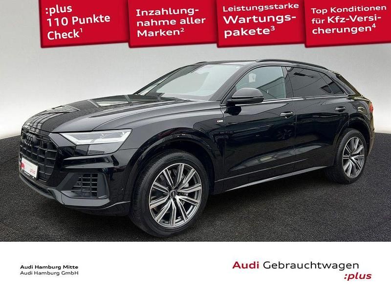 Schwarz Gebraucht 2022 Audi Q8 S-Line SUV | 62.880 € (Superpreis) - Bild 1/3