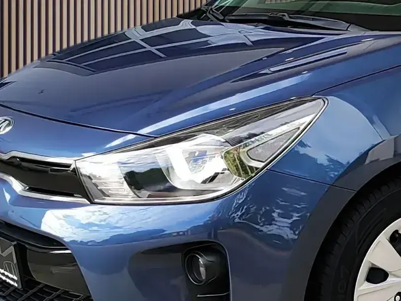 Gebraucht Kia Rio Edition 7 84 PS (61 kW) 2018 Denimblau met. Limousine