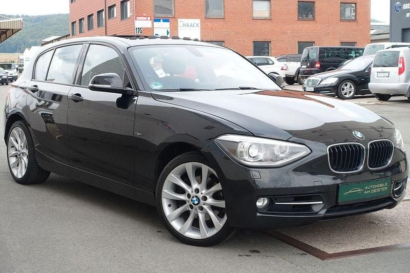 Schwarz Gebraucht 2013 BMW 120 Advantage Kleinwagen | 8.990 € (Guter Preis) - Bild 1/4