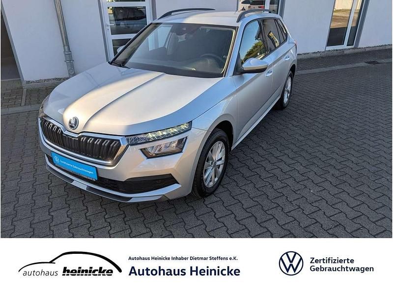 Brilliantsilber metallic Gebraucht 2023 Skoda Kamiq Ambition SUV | 19.430 € (Guter Preis) - Bild 1/4