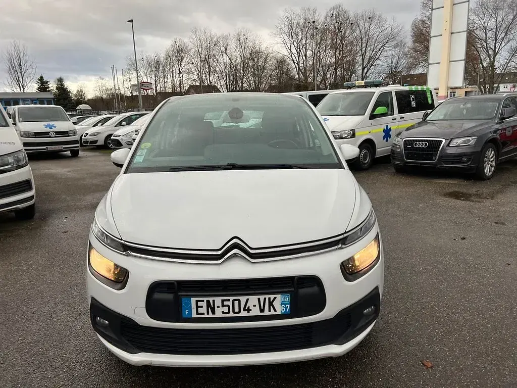 Gebraucht Citroën C4 Picasso 120 PS (88 kW) 2017 Weiß Van / Kleinbus