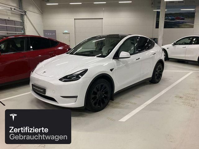 Weiß Gebraucht 2022 Tesla Model Y Long Range AWD SUV | 35.400 € (Fairer Preis) - Bild 1/4