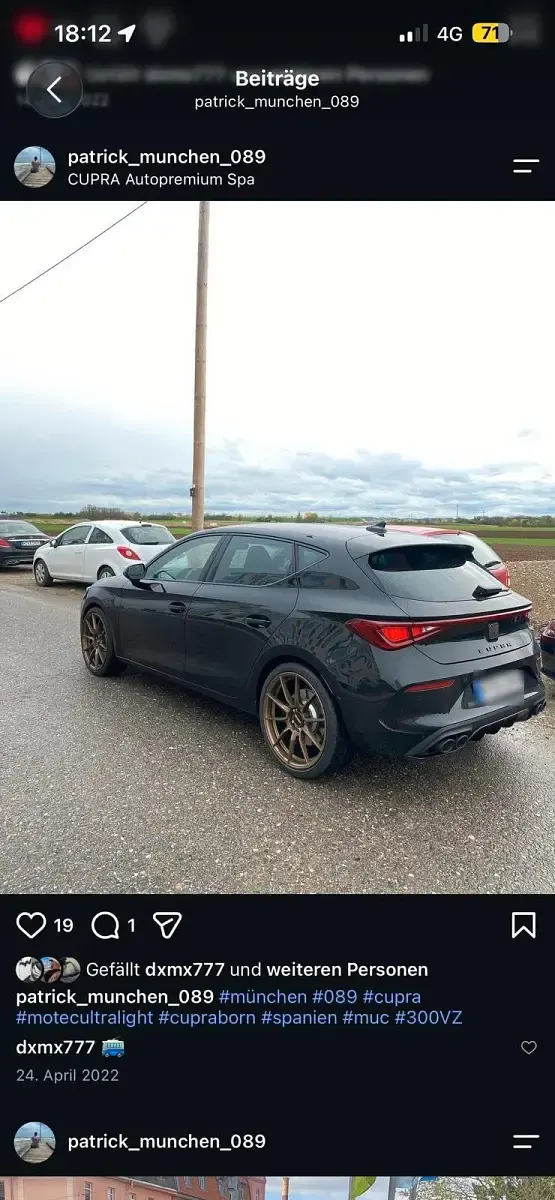 Gebraucht Cupra Leon VZ 300 PS (220 kW) 2021 Schwarz Limousine