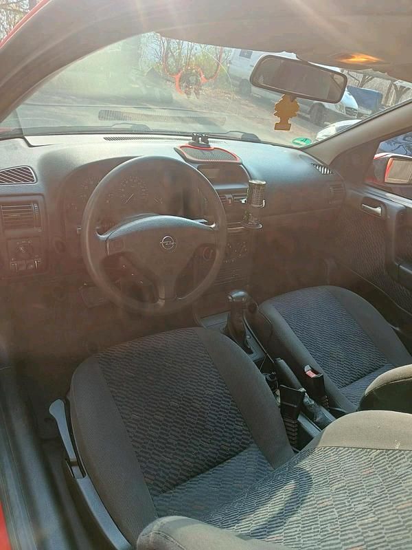 Gebraucht Opel Astra 2001 Rot Coupé