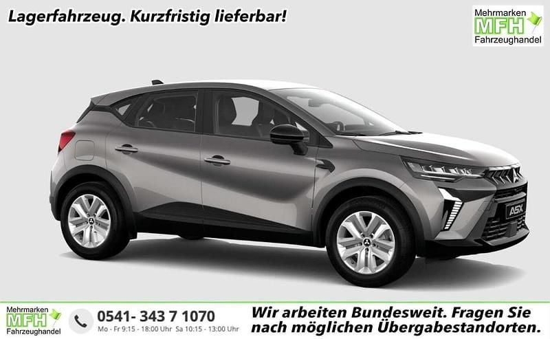 Neu Mitsubishi ASX Plus 91 PS (66 kW) 2025 Steel grau metallic SUV