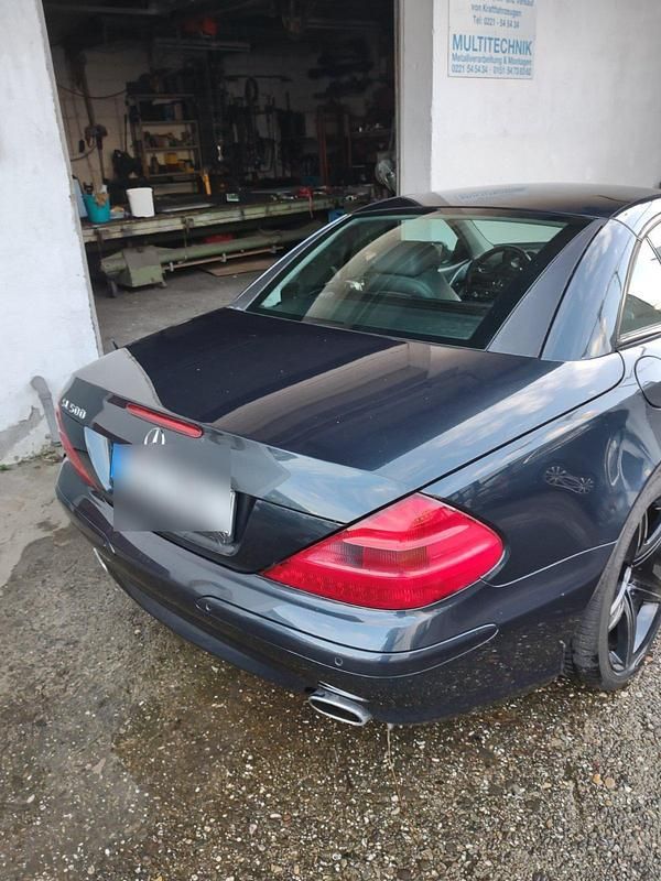 Schwarz Gebraucht 2004 Mercedes SL500 Cabrio | 17.000 € (Guter Preis) - Bild 1/4