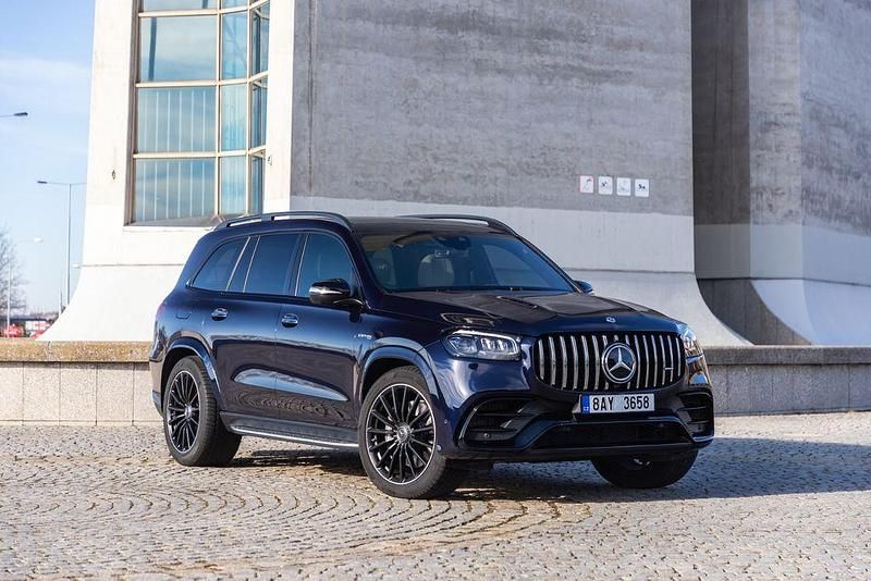 Blau Gebraucht 2021 Mercedes GLS63 AMG AMG SUV | 189.000 € - Bild 1/4