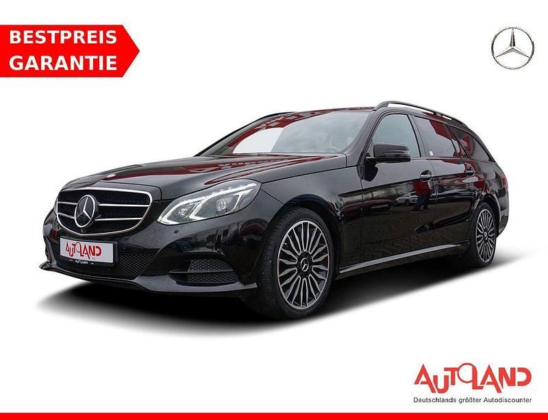 Schwarz Gebraucht 2015 Mercedes E250 Avantgarde Kombi | 20.990 € (Fairer Preis) - Bild 1/4