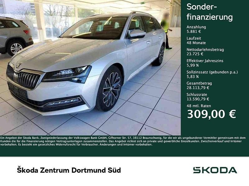 Silber Gebraucht 2022 Skoda Superb LAURIN & KLEMENT Kombi | 29.606 € (Guter Preis) - Bild 1/3