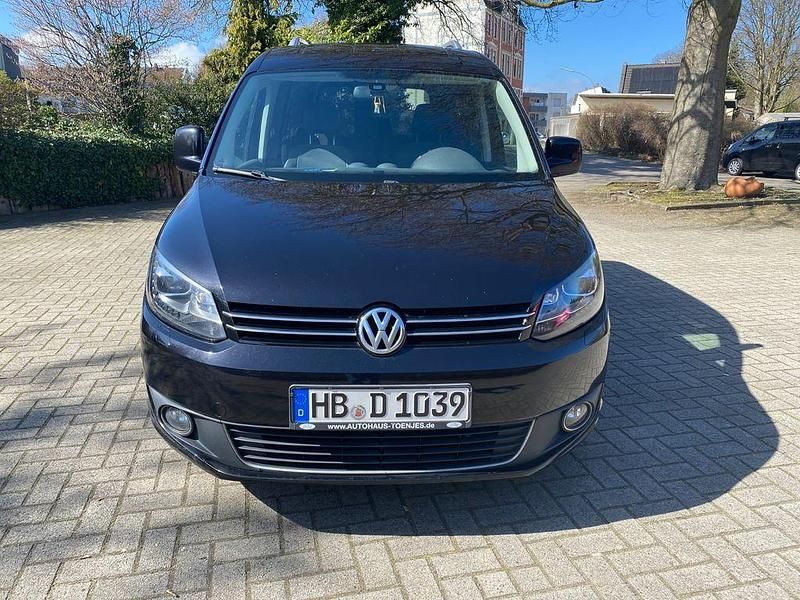 Gebraucht VW Caddy Highline 170 PS (125 kW) 2014 Schwarz Van / Kleinbus
