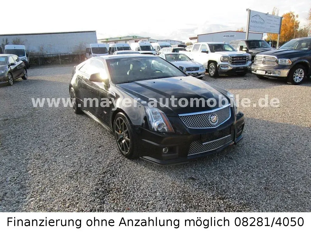 Gebraucht Cadillac CTS 564 PS (414 kW) 2013 Schwarz (metallic) Coupé