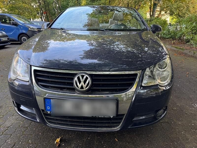 Blau Gebraucht 2007 VW Eos Cabrio | 1.799 € (Superpreis) - Bild 1/4