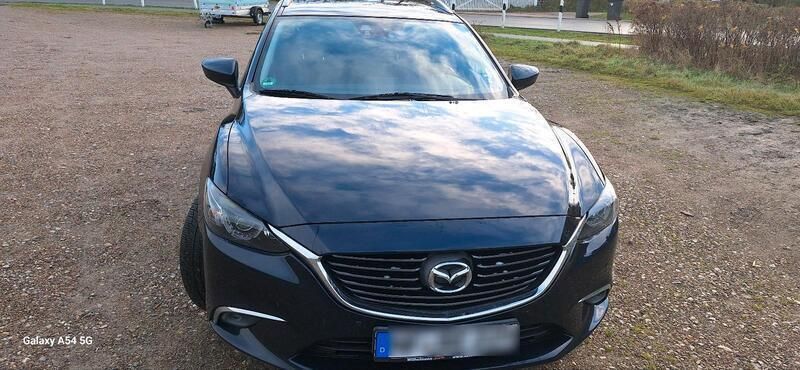 Blau Gebraucht 2016 Mazda 6 Kombi | 9.000 € (Superpreis) - Bild 1/4