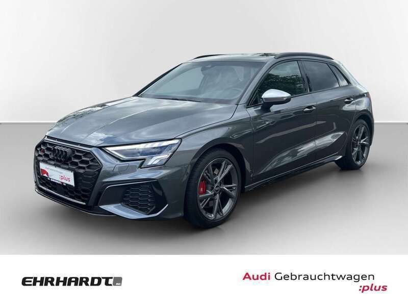 Grau Gebraucht 2023 Audi S3 S-Line Limousine | 45.990 € (Fairer Preis) - Bild 1/4