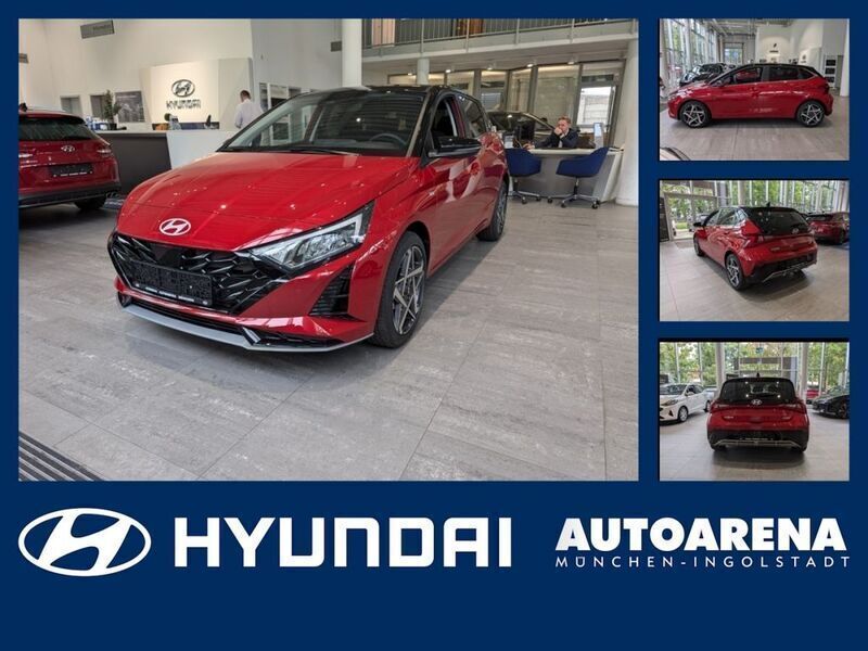 Dragon red/ phantom black / mi Neu 2024 Hyundai i20 Prime Limousine | 24.975 € (Etwas zu teuer) - Bild 1/4