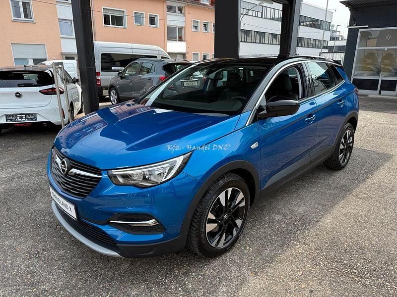 Sonderlack: topas blau Gebraucht 2018 Opel Grandland X SUV | 12.990 € (Fairer Preis) - Bild 1/4