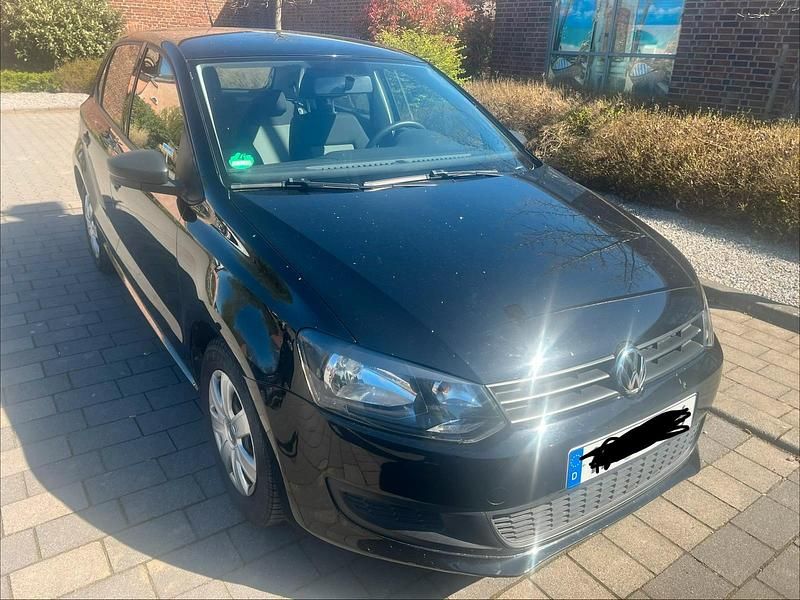 Gebraucht VW Polo 60 PS (44 kW) 2010 Schwarz Kleinwagen