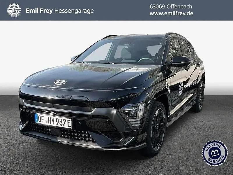 Schwarz Gebraucht 2025 Hyundai Kona N Line SUV | 37.750 € (Fairer Preis) - Bild 1/3
