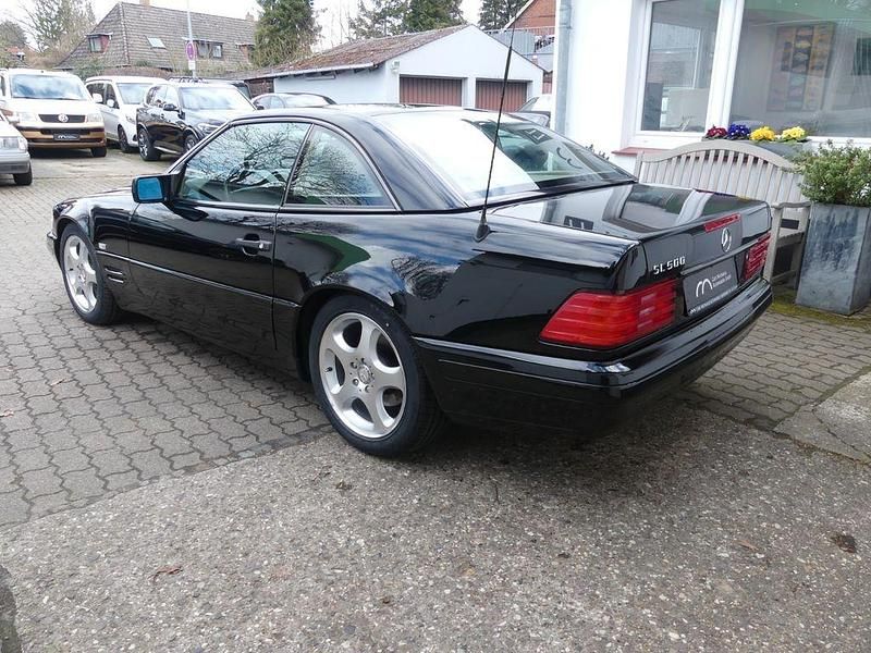 Gebraucht Mercedes SL500 320 PS (235 kW) 1996 Schwarz Cabrio