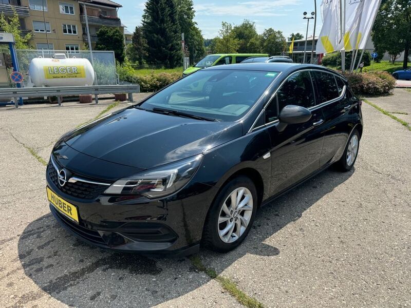 Schwarz Gebraucht 2021 Opel Astra Elegance Kleinwagen | 13.800 € (Fairer Preis) - Bild 1/4