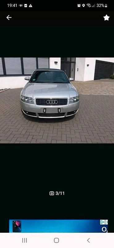 Gebraucht Audi A4 Cabriolet 170 PS (125 kW) 2003 Silber Cabrio