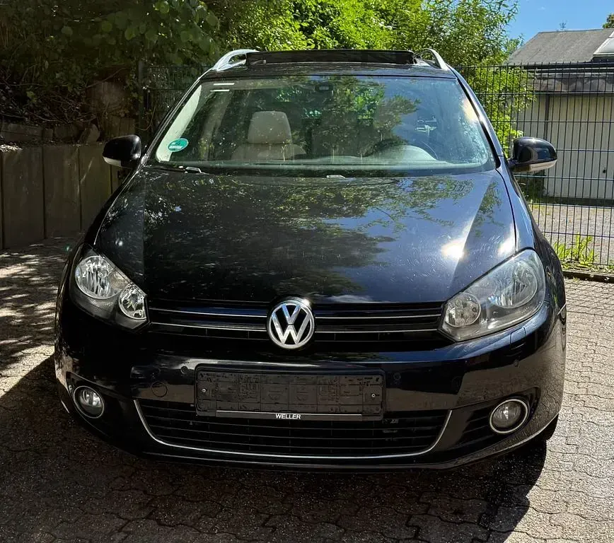 Gebraucht VW Golf VII Highline 140 PS (102 kW) 2012 Schwarz Kombi