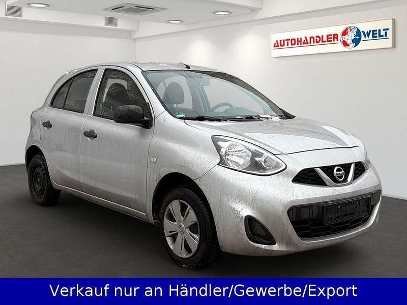 Gebraucht Nissan Micra Acenta 80 PS (58 kW) 2014 Silber Kleinwagen