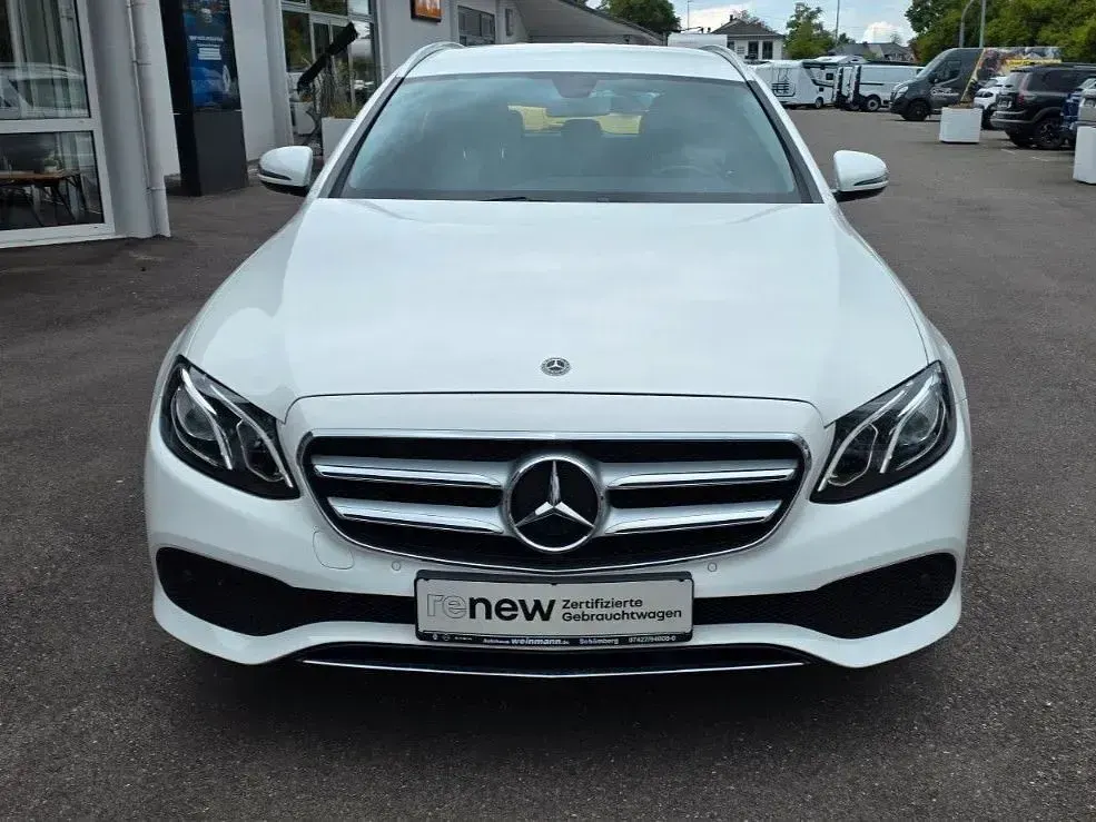 Brugt Mercedes E200 184 HK (135 kW) 2018 Hvid Stationcar