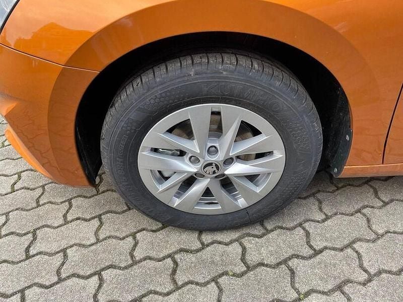 Gebraucht Skoda Fabia Style 110 PS (80 kW) 2022 Orange Kleinwagen