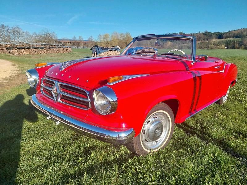 Gebraucht Borgward Isabella 75 PS (55 kW) 1959 Rot Cabrio