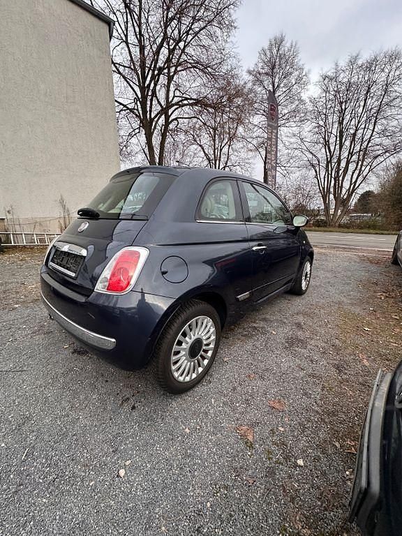Gebraucht Fiat 500 Lounge 101 PS (74 kW) 2008 Blau Kleinwagen