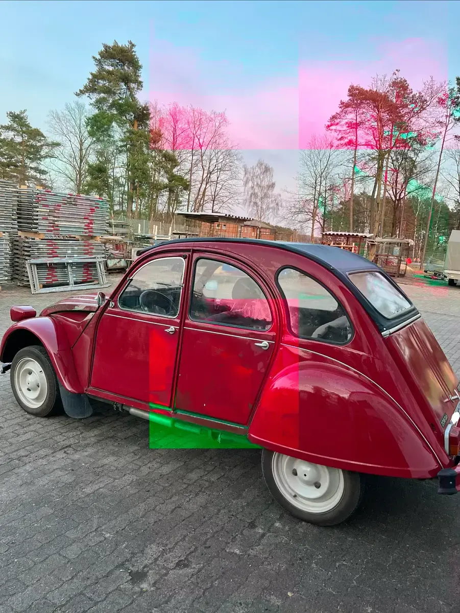 Gebraucht Citroën 2CV 29 PS (21 kW) 1983 Rot Limousine