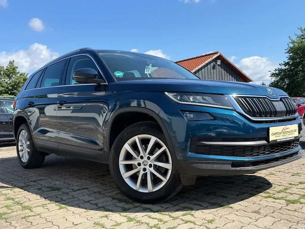 Gebraucht Skoda Kodiaq Style 150 PS (110 kW) 2021 Blau SUV