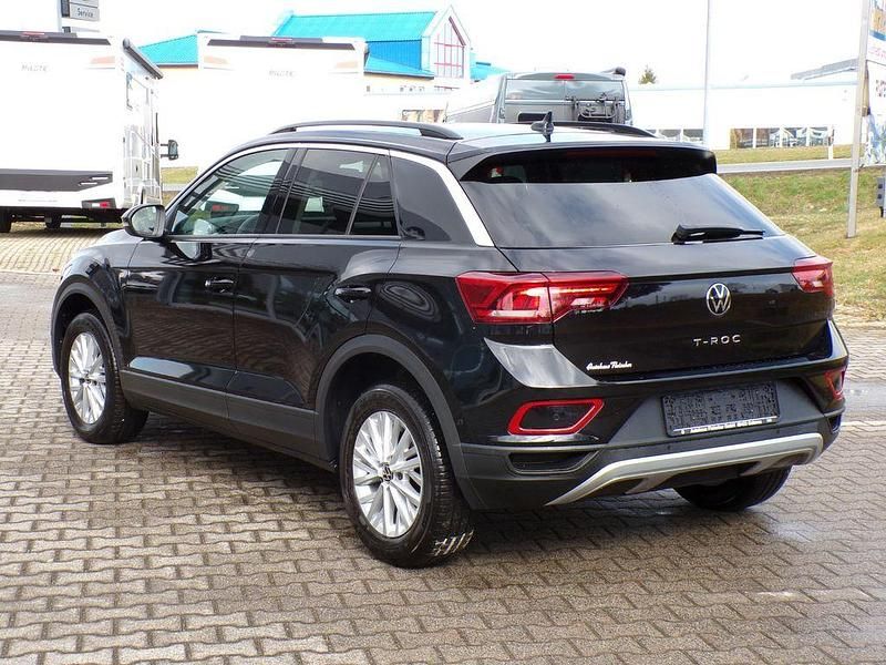 Gebraucht VW T-Roc Life 110 PS (80 kW) 2022 Schwarz SUV