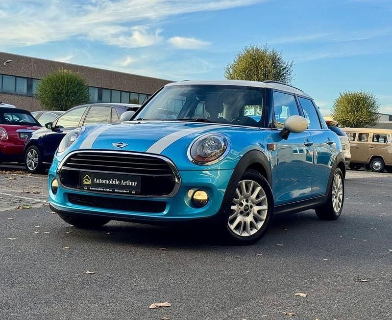 Blau Gebraucht 2016 Mini Cooper Kleinwagen | 9.900 € (Superpreis) - Bild 1/4