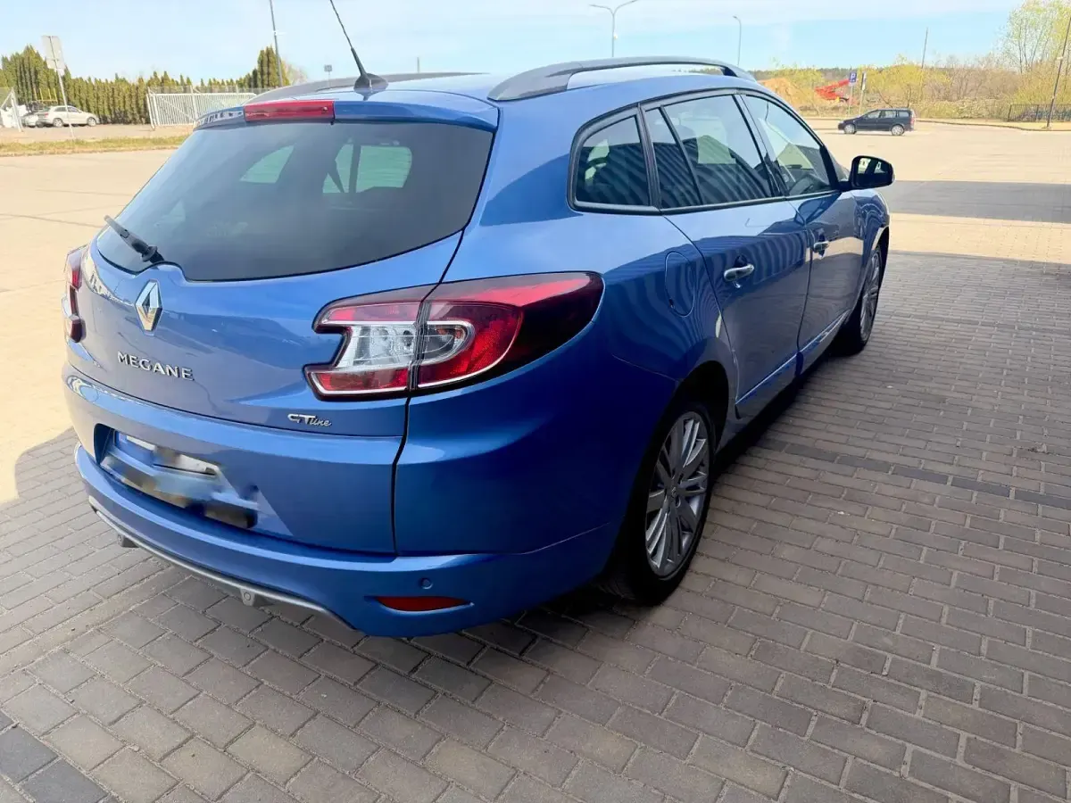 Gebraucht Renault Mégane GT Line GT-Line 116 PS (85 kW) 2014 Blau Limousine
