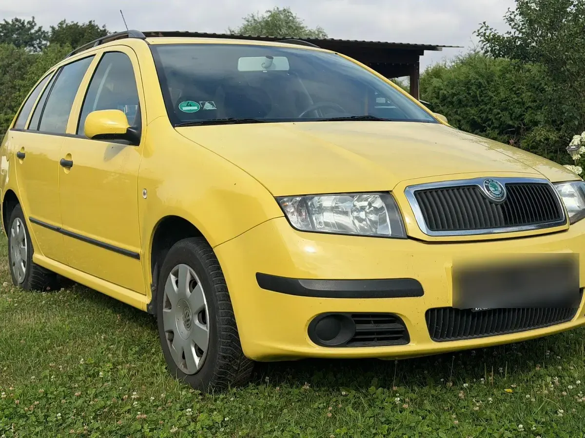 Gebraucht Skoda Fabia 75 PS (55 kW) 2005 Gelb Kombi