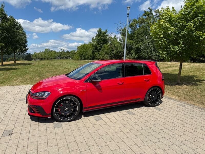 Rot Gebraucht 2016 VW Golf VII GTI Clubsport Limousine | 25.000 € (Fairer Preis) - Bild 1/4