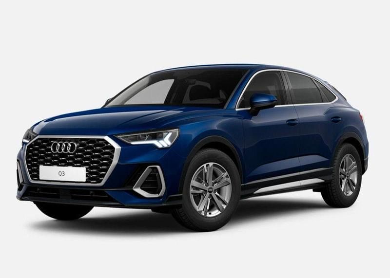 Blau Gebraucht 2021 Audi Q3 Sportback Comfort SUV | 28.400 € (Superpreis) - Bild 1/4