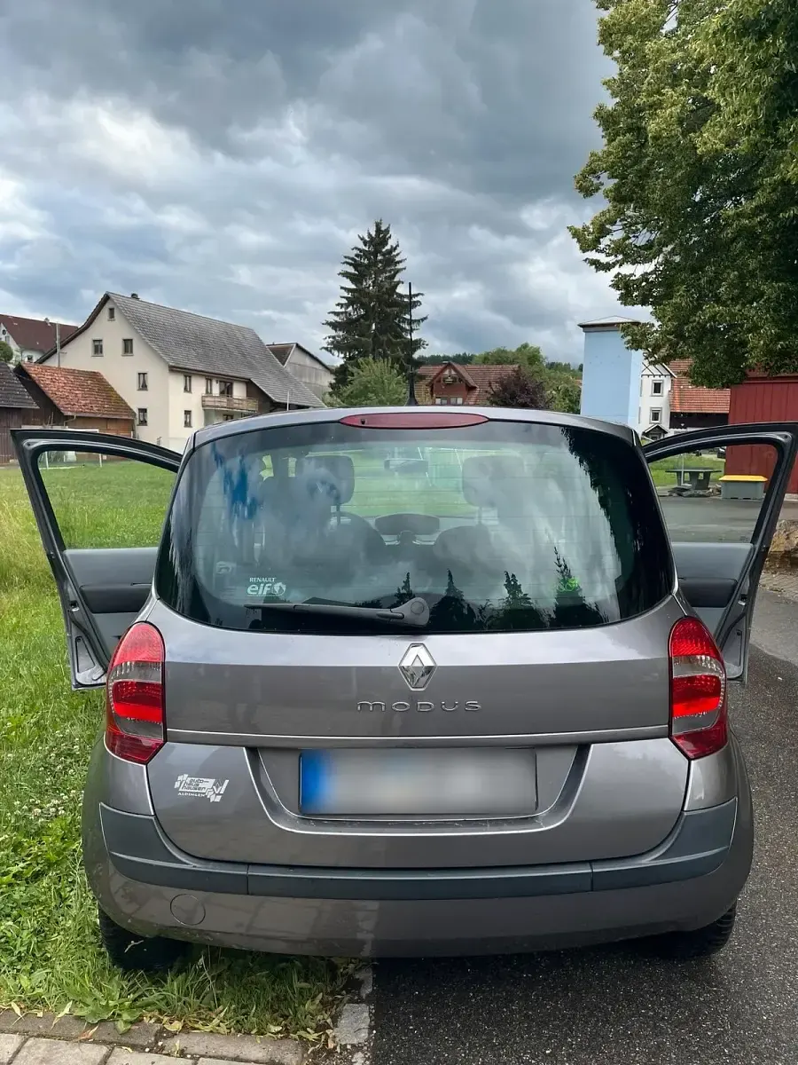 Gebraucht Renault Modus 75 PS (55 kW) 2009 Grau Van / Kleinbus
