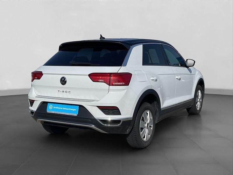 Gebraucht VW T-Roc Style 116 PS (85 kW) 2021 Weiß SUV