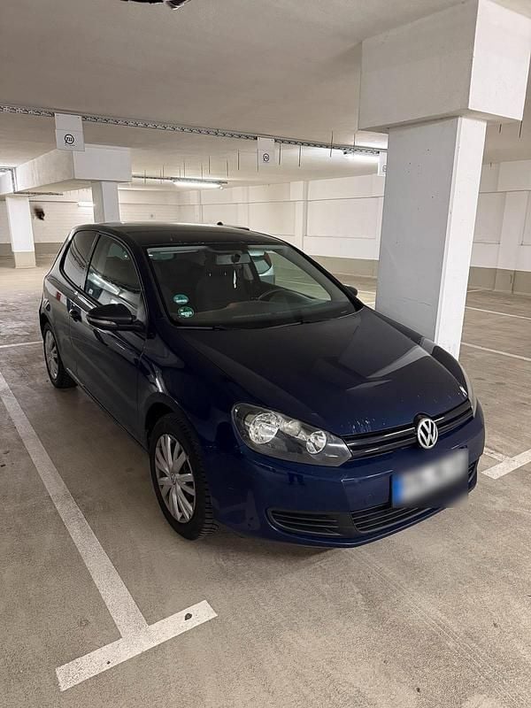 Gebraucht VW Golf 2009 Blau Coupé