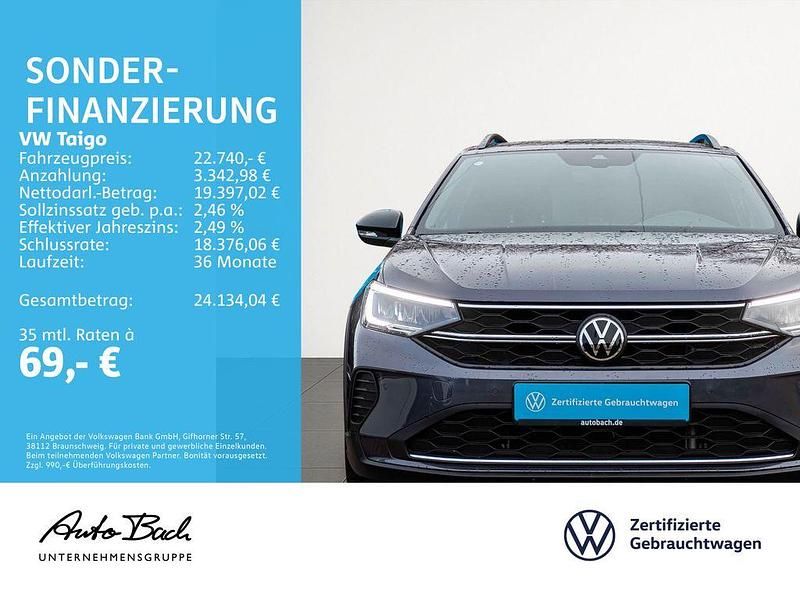 Gebraucht VW Taigo Goal 116 PS (85 kW) 2025 Grau SUV