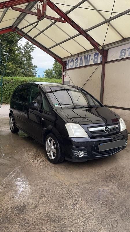Schwarz Gebraucht 2009 Opel Meriva Van / Kleinbus | 300 € (Superpreis) - Bild 1/4