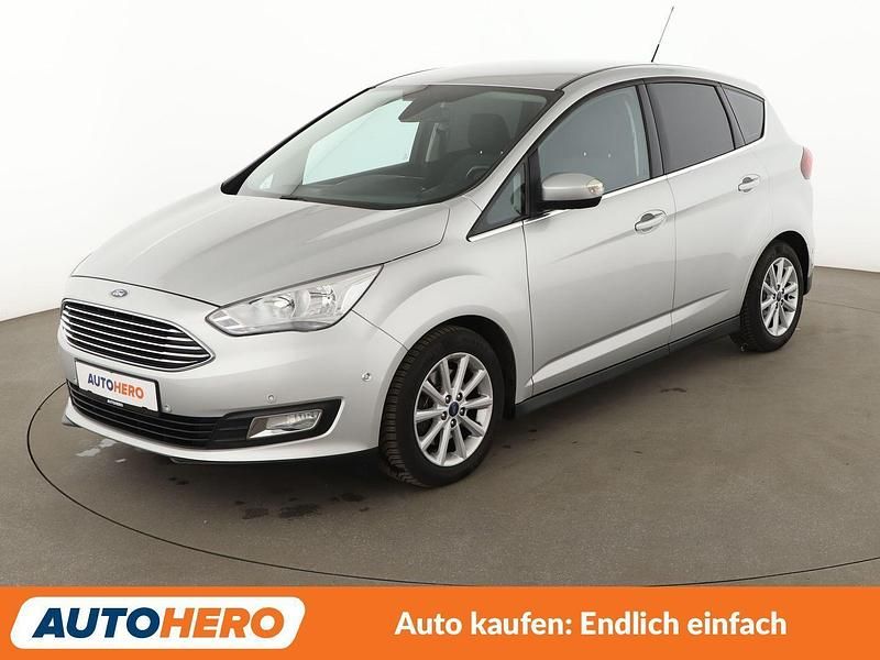 Silber Gebraucht 2015 Ford C-MAX Titanium Van / Kleinbus | 10.670 € (Etwas zu teuer) - Bild 1/3