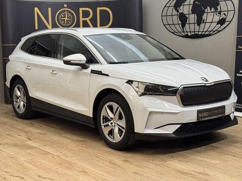 Gebraucht Skoda Enyaq iV 194 kW (265 PS) 2022 Moonweiss metallic (metallic) SUV