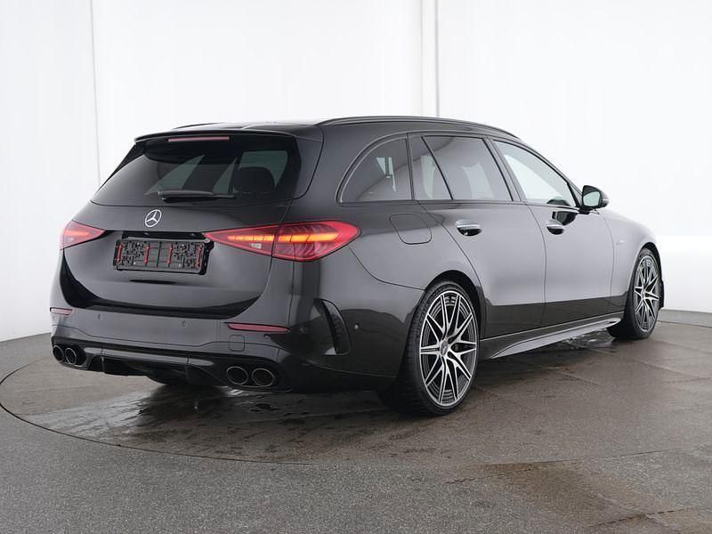 Gebraucht Mercedes C43 AMG AMG 421 PS (309 kW) 2024 Metalliclack obsidianschwarz (metallic) Kombi