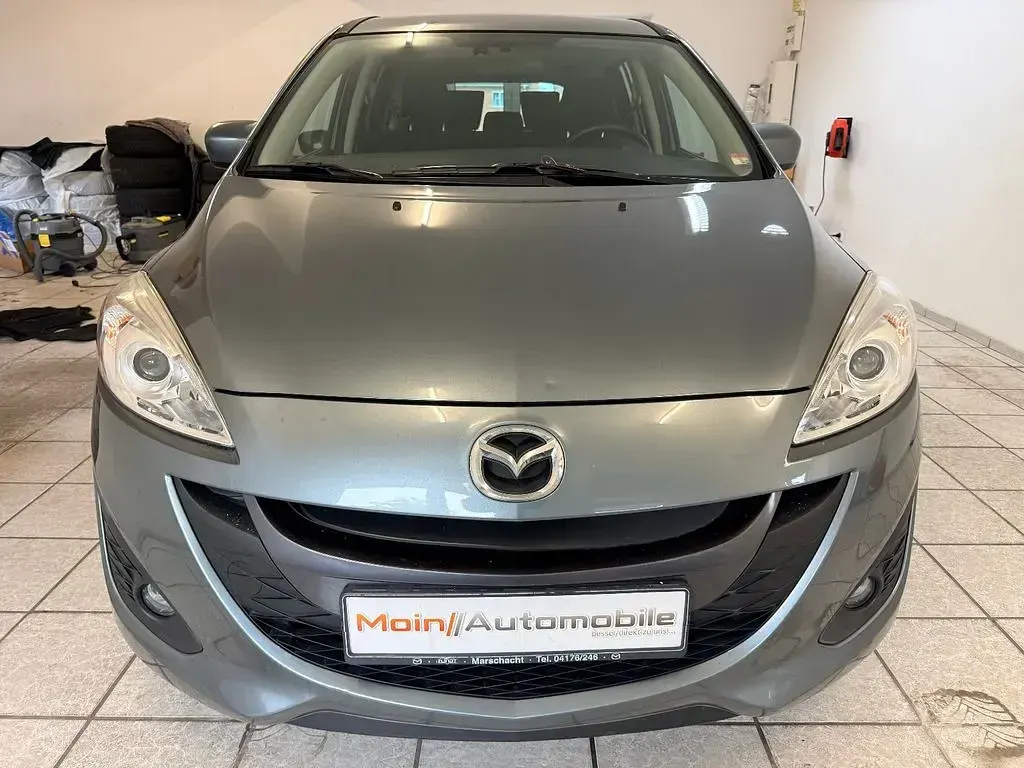 Gebraucht Mazda 5 Edition 116 PS (85 kW) 2012 Grau Van / Kleinbus